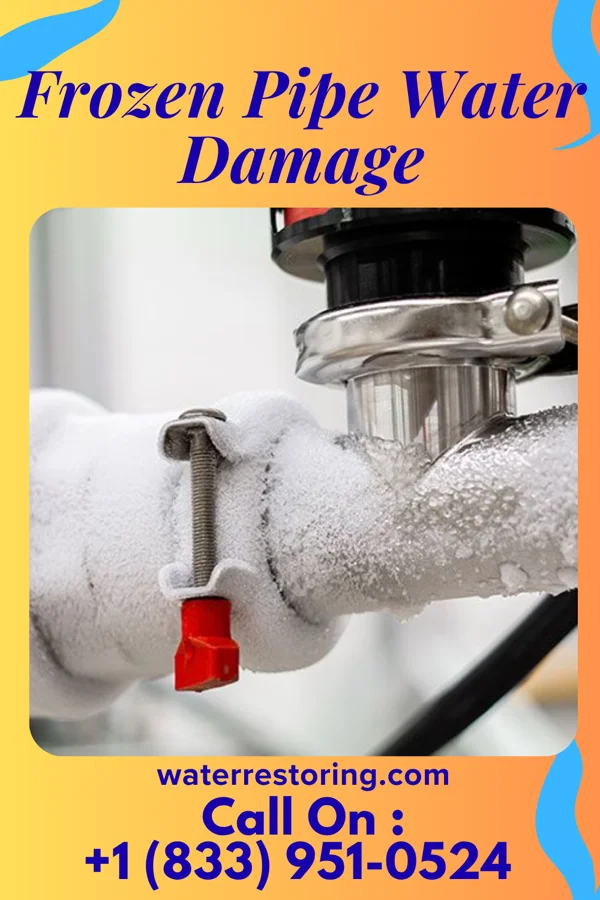 Frozen Pipe Water Damage in Germantown, WI